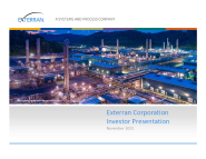 November 2021 Investor Presentation
